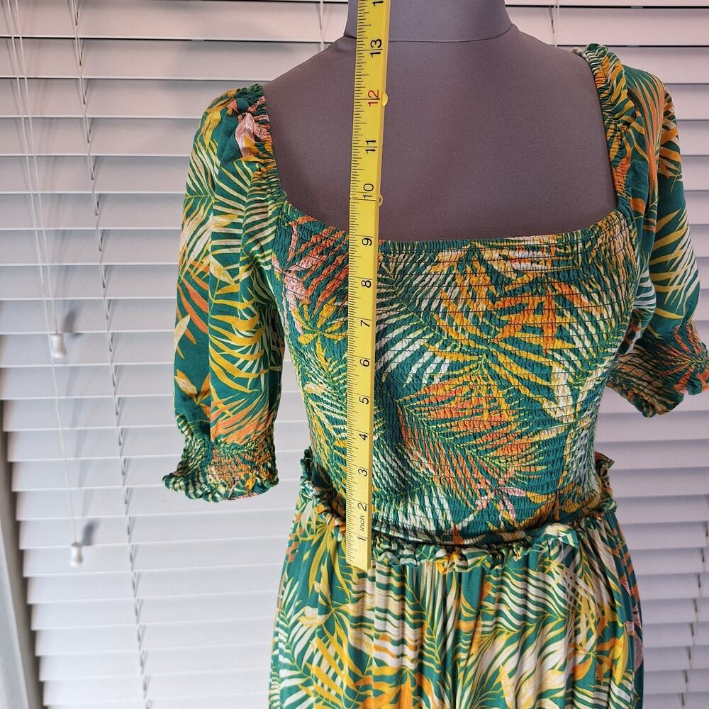 Betsey Johnson Size S Whimsical Maxi Dress Floral Print - Picture 10 of 12